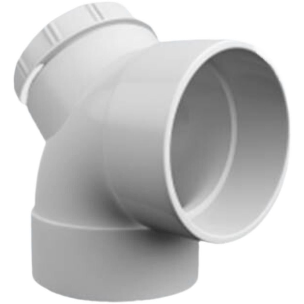 PVC CONNECTION PLUG ELBOW 3 INCH
