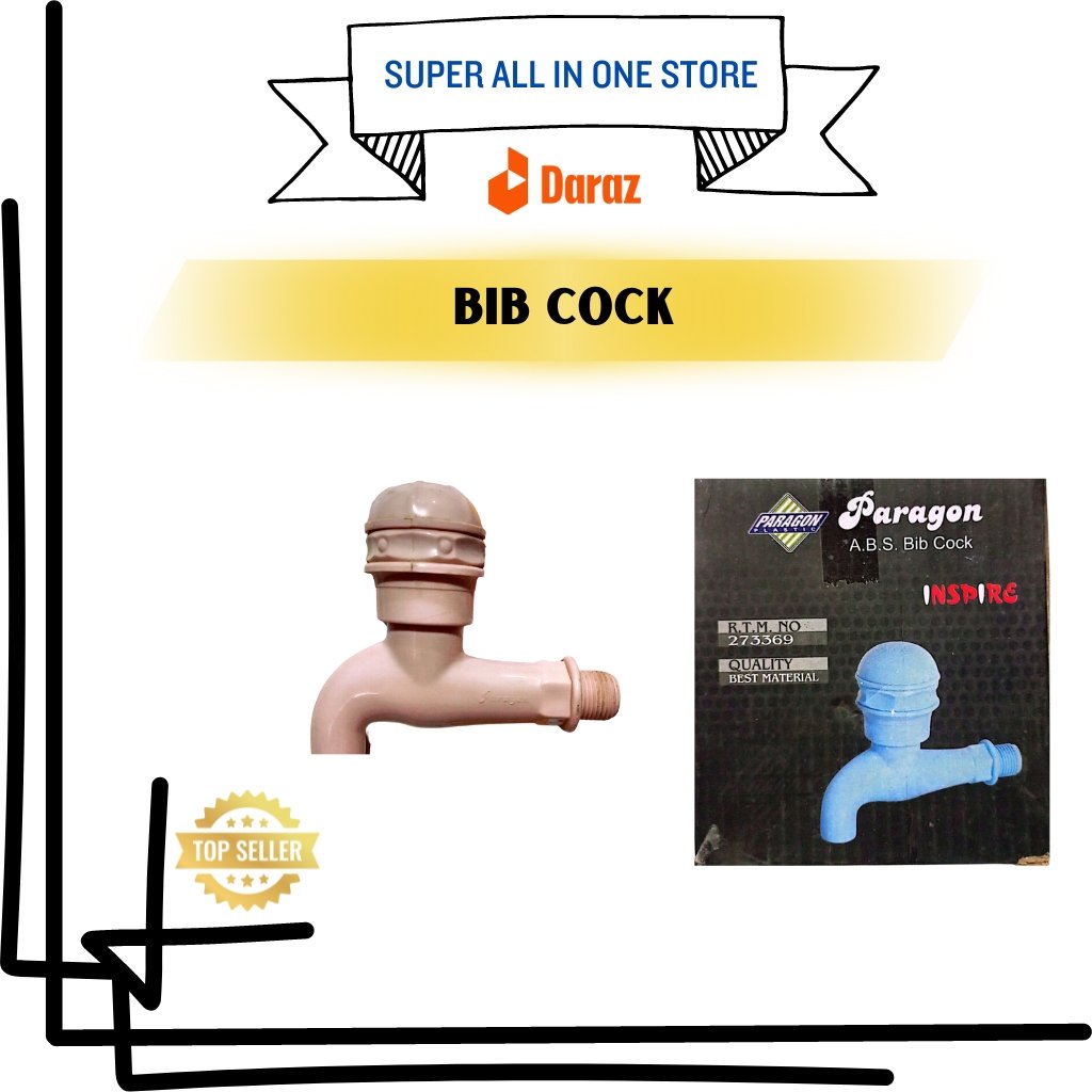Premium Plastic Water Tap With Brass Spindle