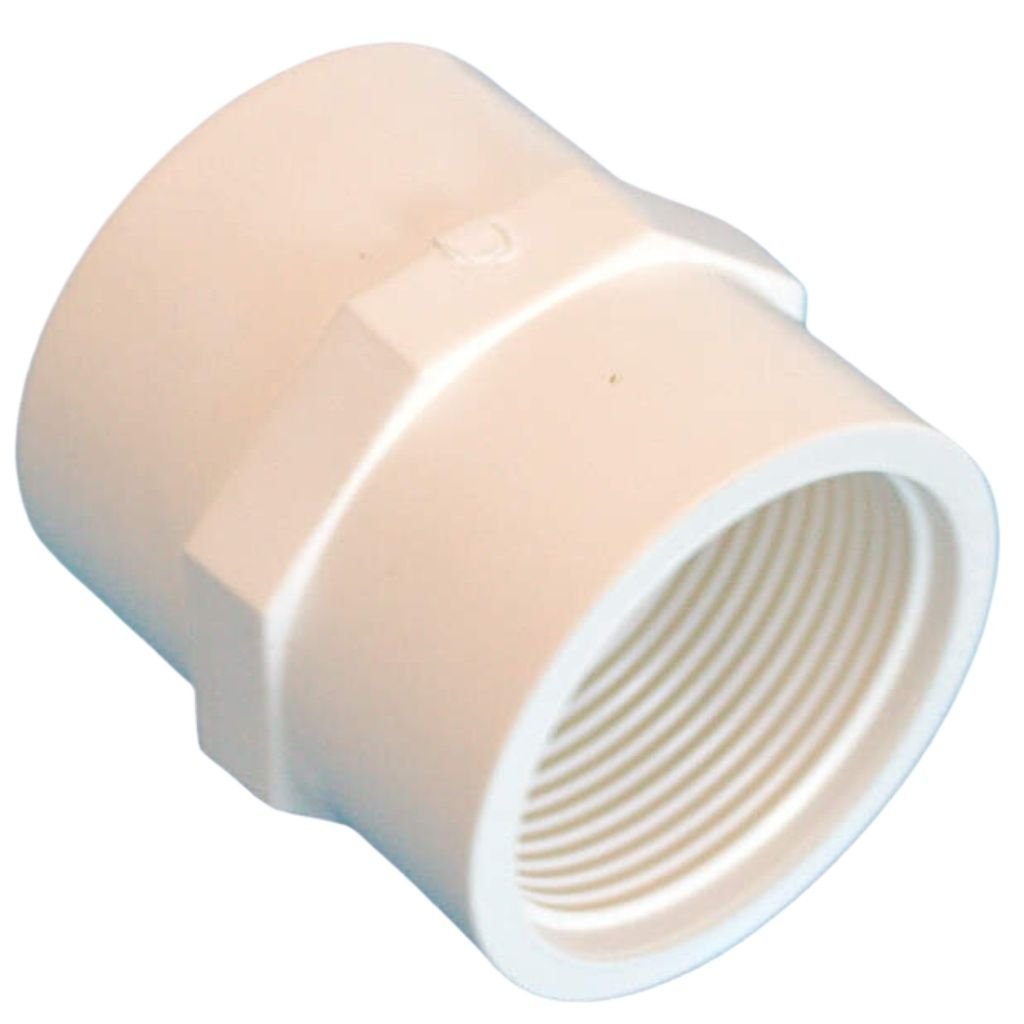 PVC JOINT FEMALE SOCKET 1/2 INSIDE THREAD