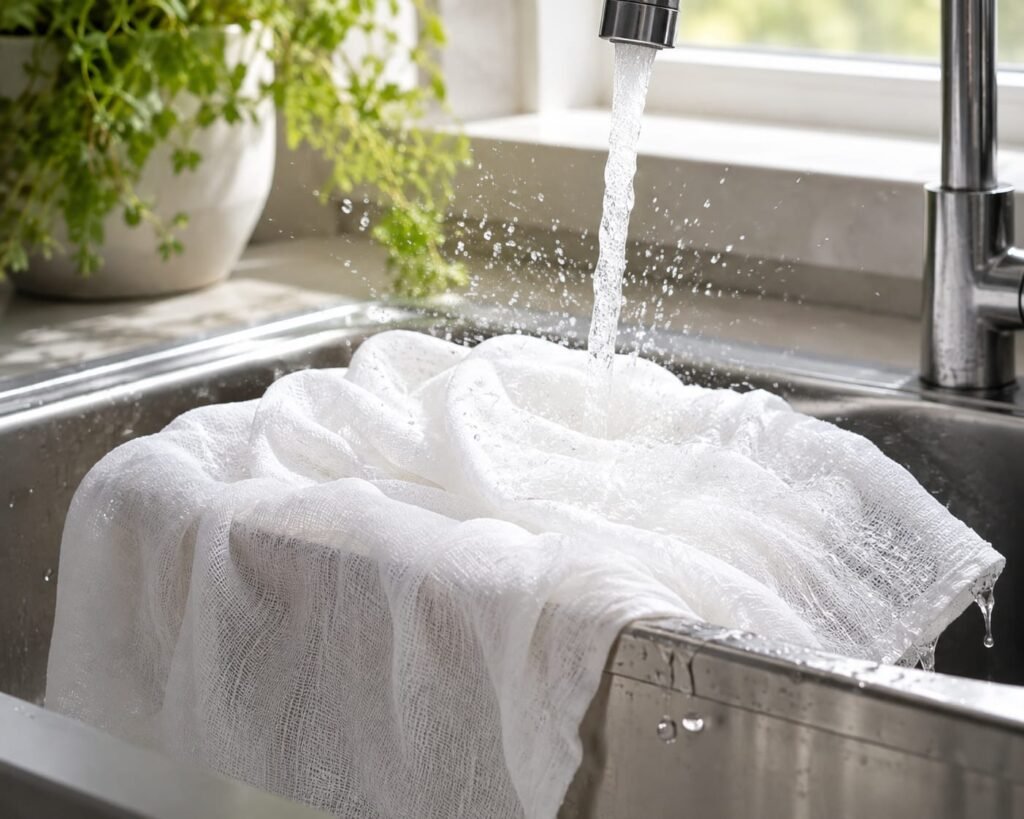 Cotton Cheese Cloth Muslin Gauze Cloth for Straining Yogurt, Paneer, Cheese, Juice & Nut Milk Reusable Washable Kitchen Cloth