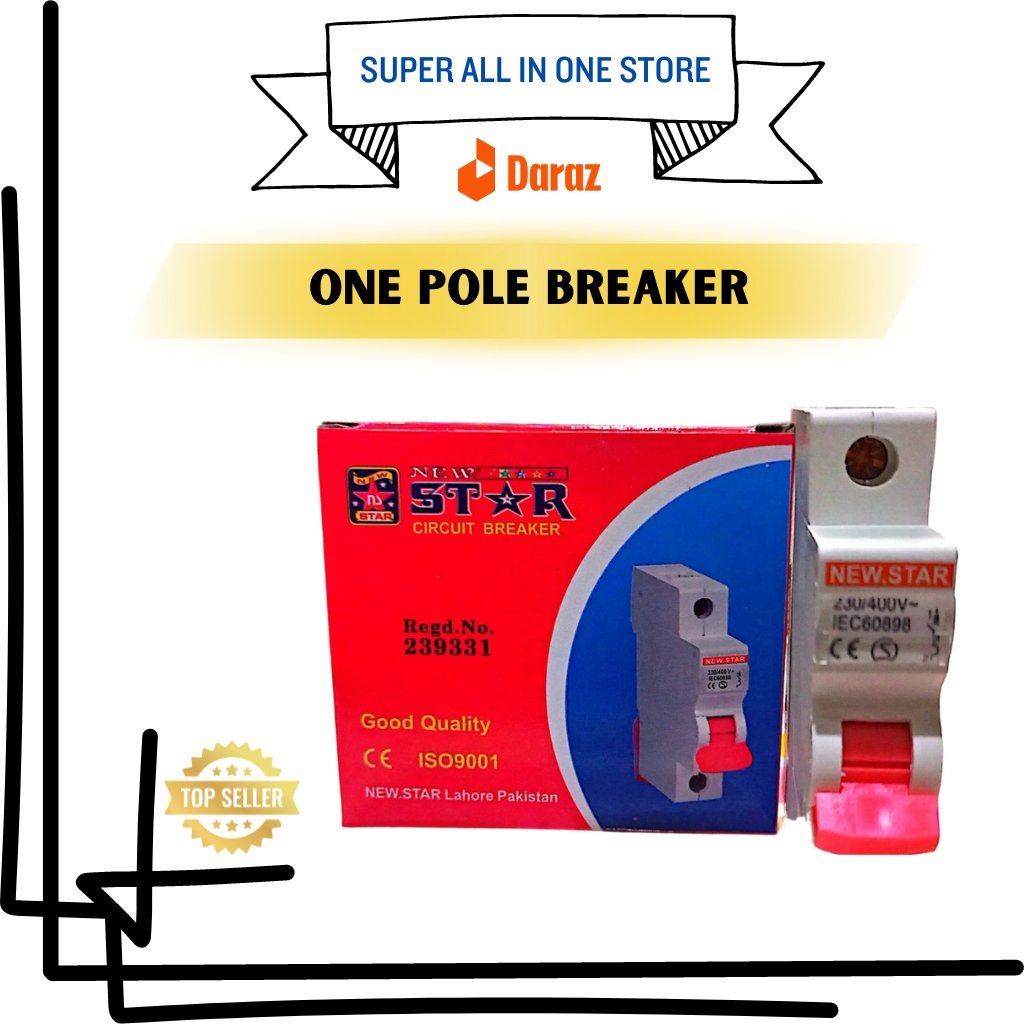Circuit Breaker Single Pole AC