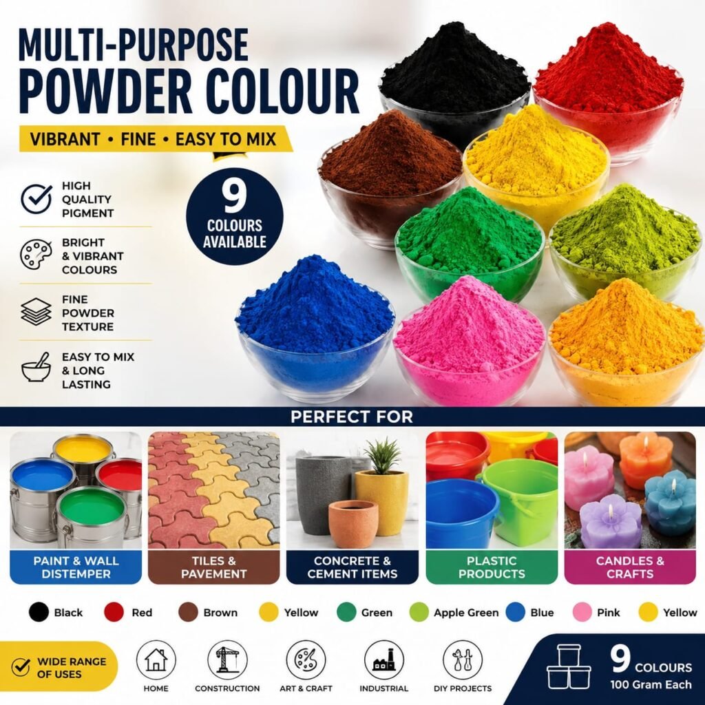 Multi Purpose Pigment Powder Colour 100 Gram