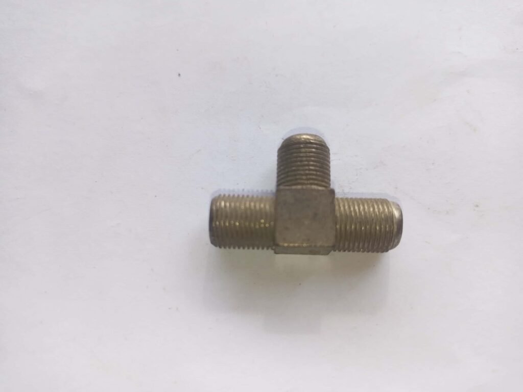 Twist-on Coax Coaxial Cable RF Connector Male for CCTV Camera RG6 F-Type & 2-Way F-Type