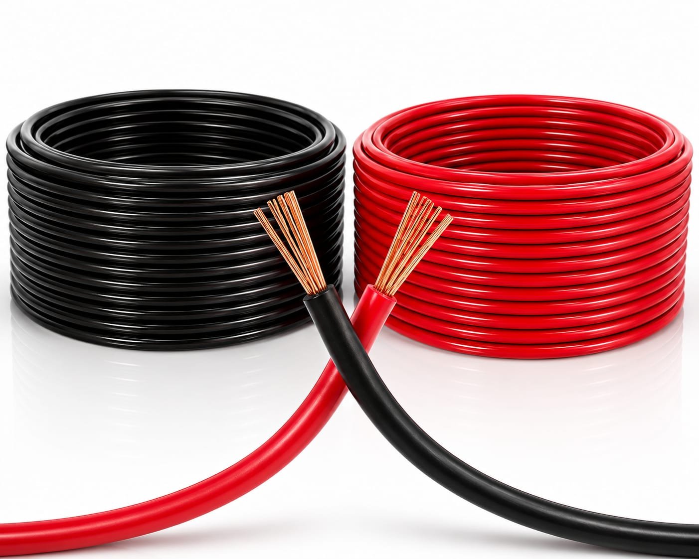 7/0.29 Single Core Copper Cable Red & Black
