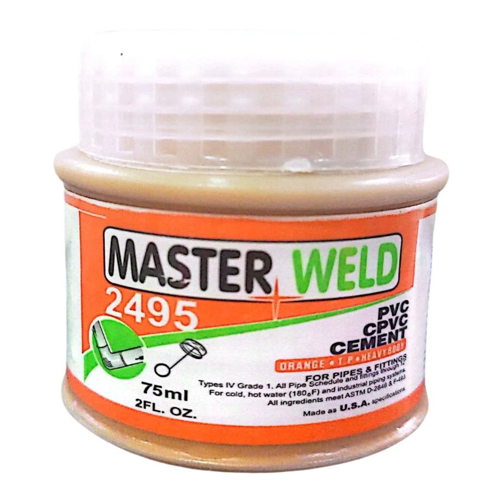 CPVC Cement Solvent Master WELD Orange 786