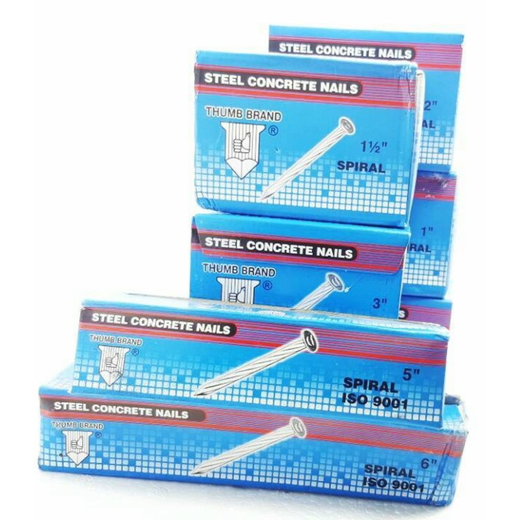 Steel Nail Pack 1 inch , 1x1/2 inch , 2 inch , 3 inch