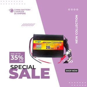 12V 20A Digital Universal Automatic Battery Charger For Car , motor cycle, Toy Car and DC Fan Battery Charger, Auto Cutt off System