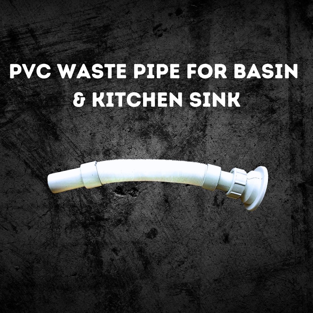 PVC Waste Pipe for Basin & Kitchen Sink