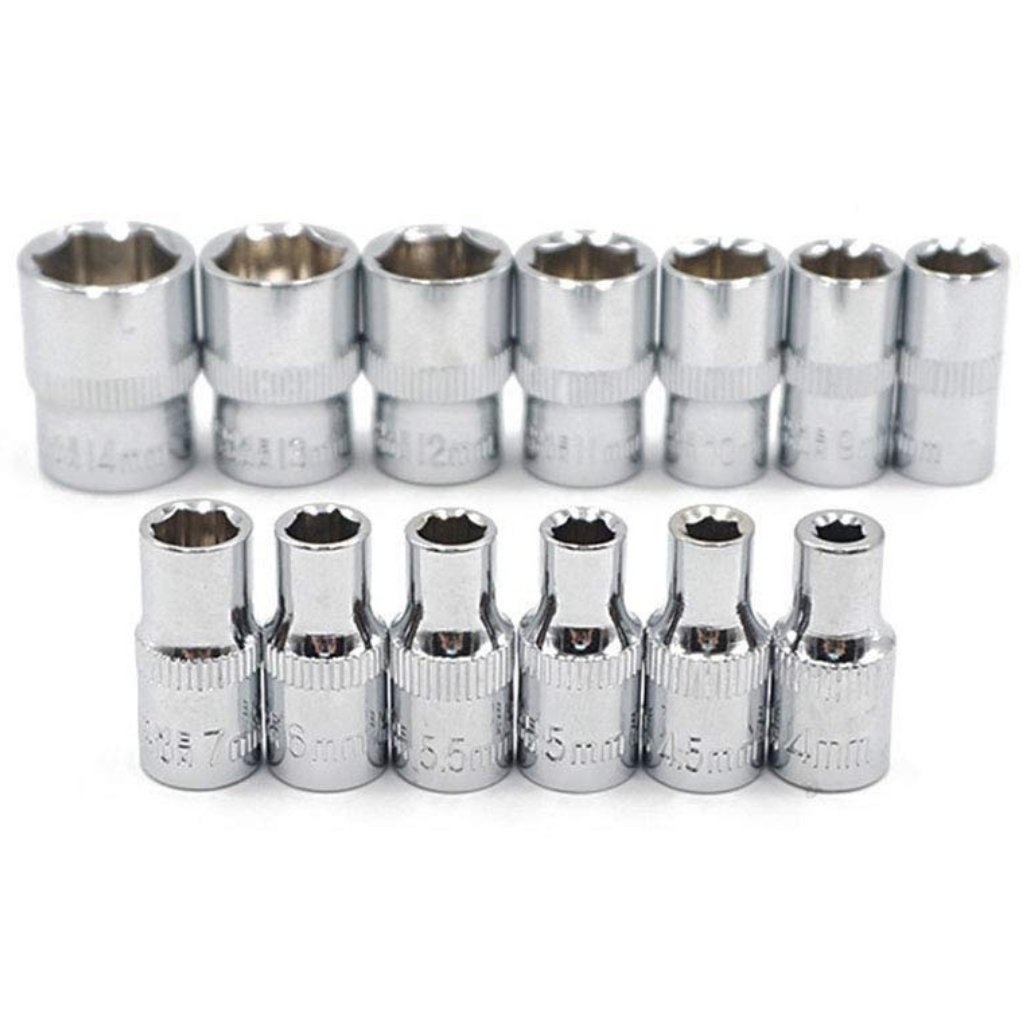 Single Chrome Vanadium Steel Standard Wrench Long Deep Socket goti Drive Sockets