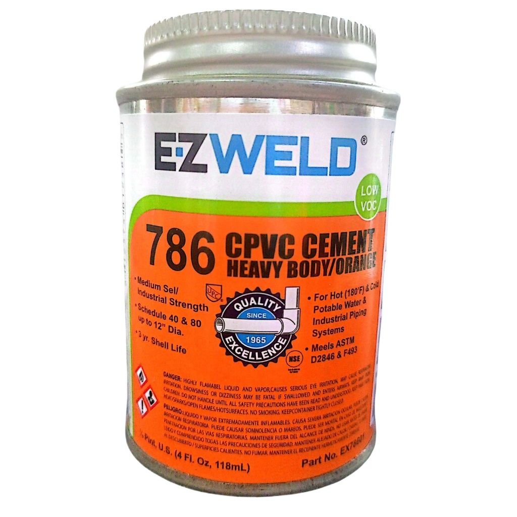 CPVC Cement Solvent EZ WELD 786