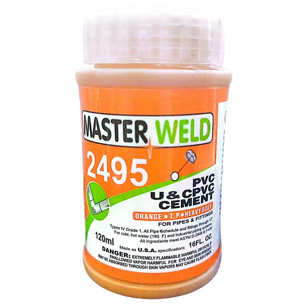 CPVC Cement Solvent Master WELD Orange 786