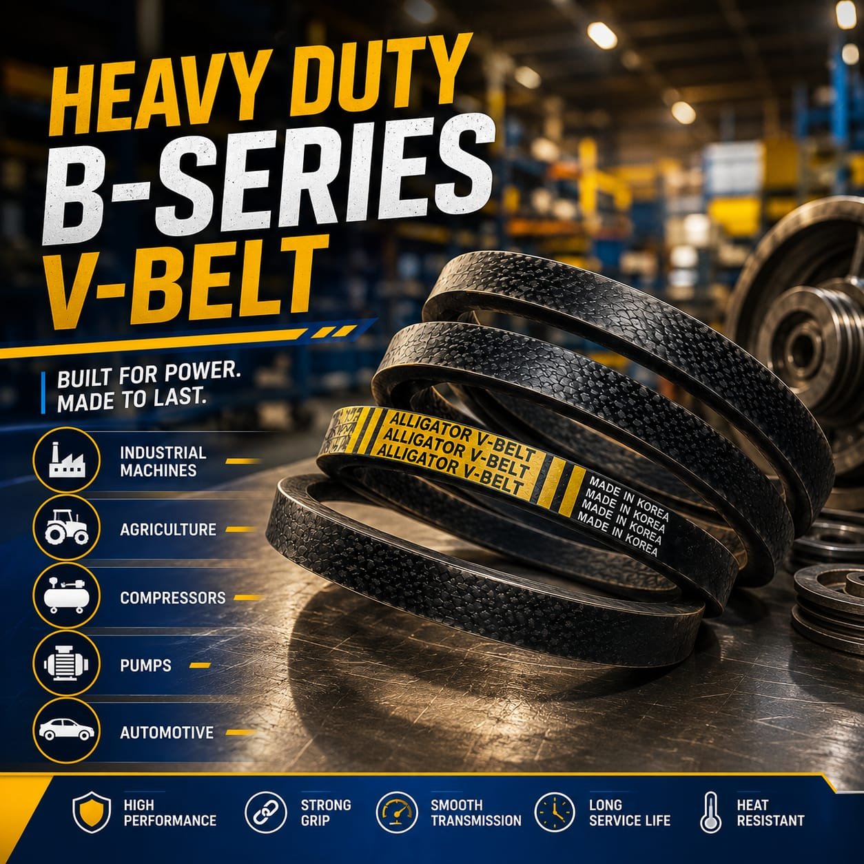 B-Series V-Belt 30-100